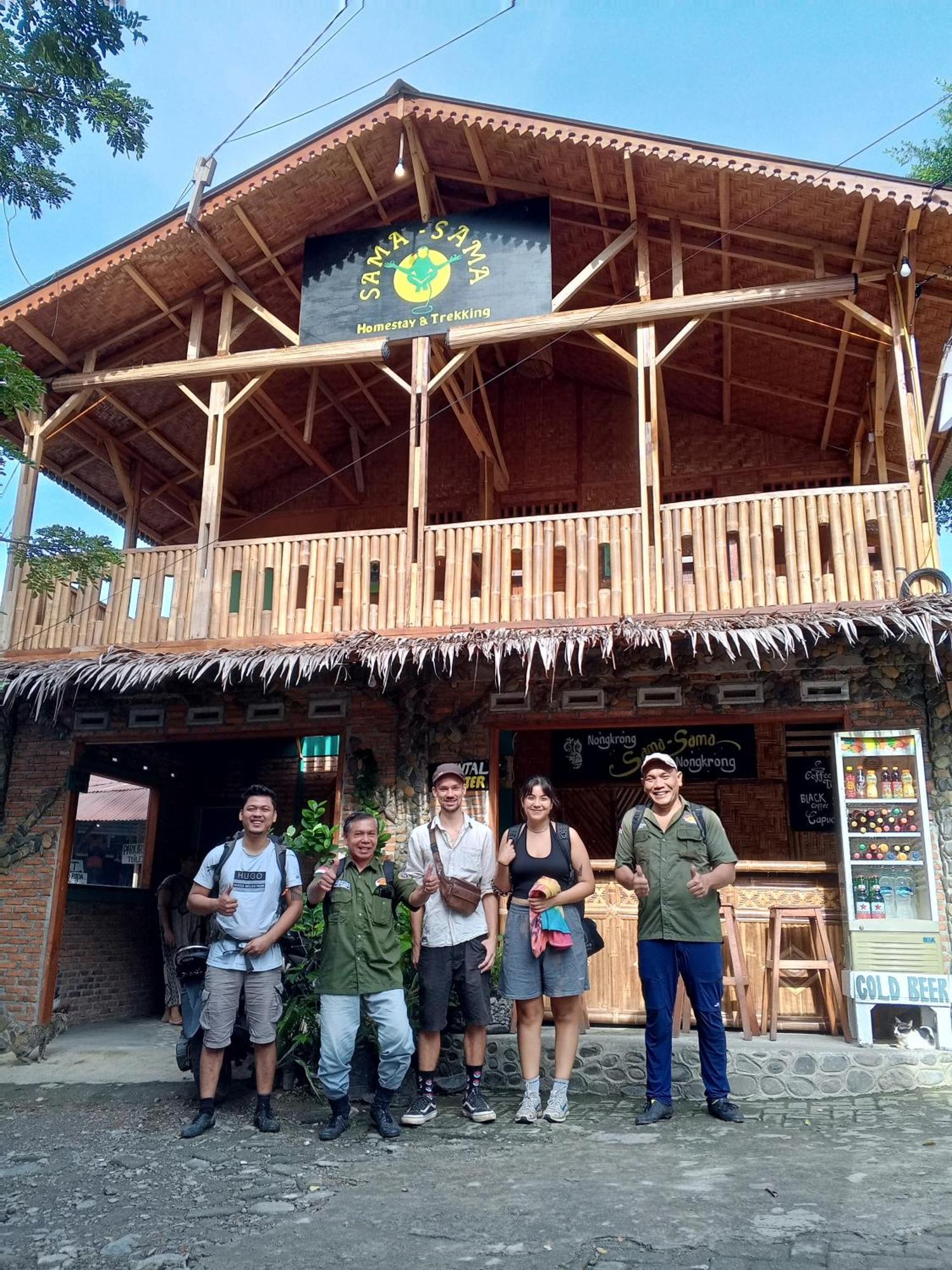 Sama Sama Homestay & Trekking Only Stay Here Book Trekking With Us Bukit Lawang Exterior foto